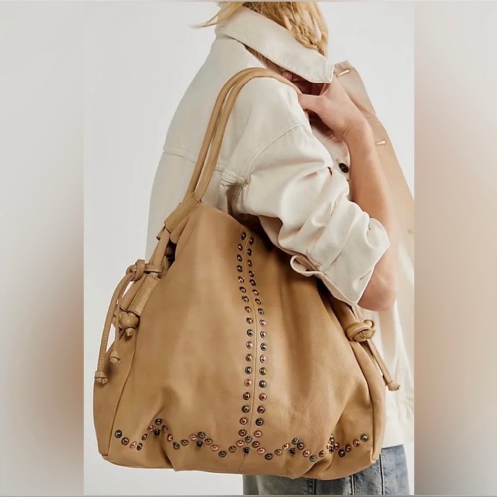 Free People We the Free Studded Savory Tote
